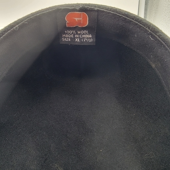 Wool Flat Back Hat Beanie - Picture 8 of 9